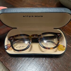Allyn Scura Tortoiseshell Eyeglasses - Brown